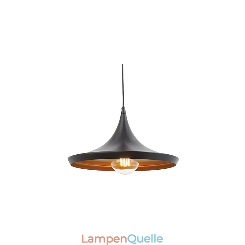 Pendelleuchte Retro Vintage Tom Dixon Design Schwarz Malerei Pendelleuchte Leuchten