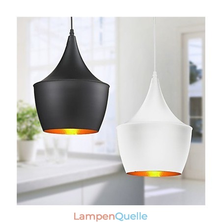 Pendelleuchte Retro Vintage Tom Dixon Design Schwarz Weiß Typ Cafe Pendelleuchten Pendelleuchte Retro Vintage Tom Dixon Design Schwarz Weiß Typ Cafe Pendelleuchten