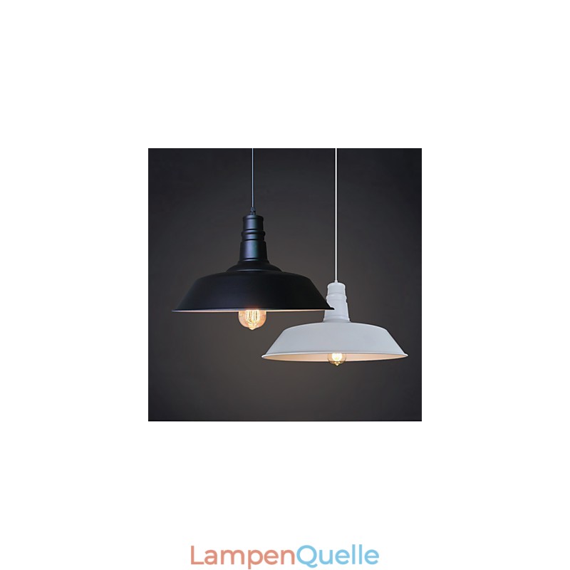 Retro Designer Metall Pendelleuchte
