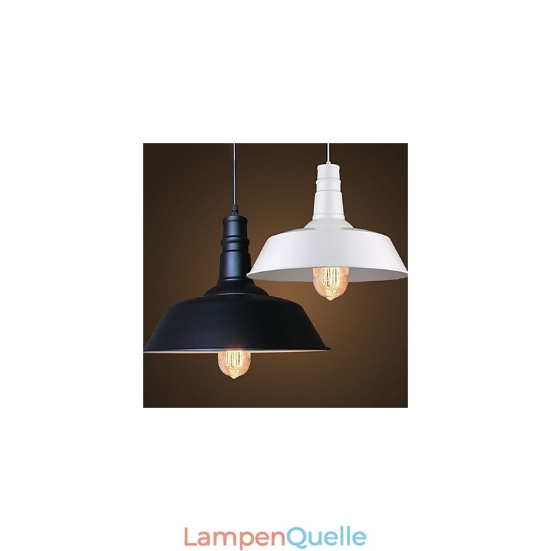 Retro Designer Metall Pendelleuchte