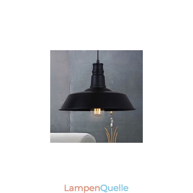 Retro Designer Metall Pendelleuchte