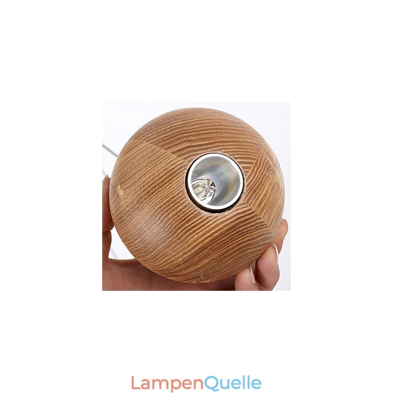 Pendelleuchten Mini-Stil Laterne Holz Bambus