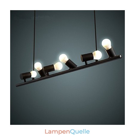 Vintage Retro Mini Stil Malerei Metall Pendelleuchte