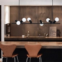 Vintage Retro Mini Stil Malerei Metall Pendelleuchte