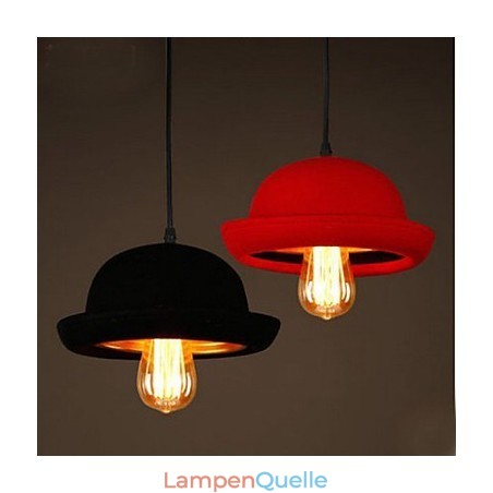 Hat Pendant Cafe Design Schwarzer Kronleuchter Hat Pendant Cafe Design Schwarzer Kronleuchter