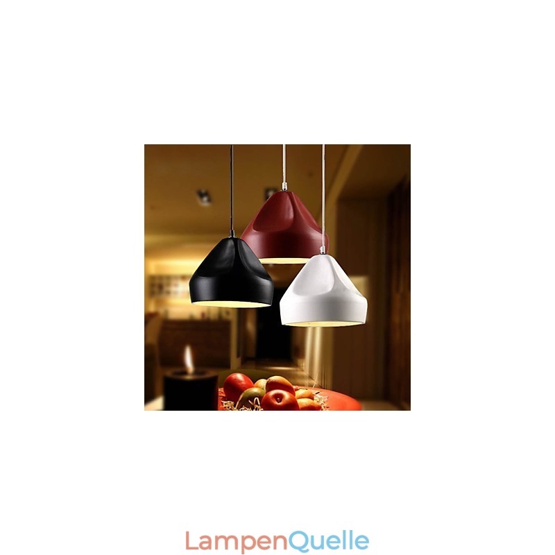 Vintage Retro Mini Stil Malerei Metall Pendelleuchte