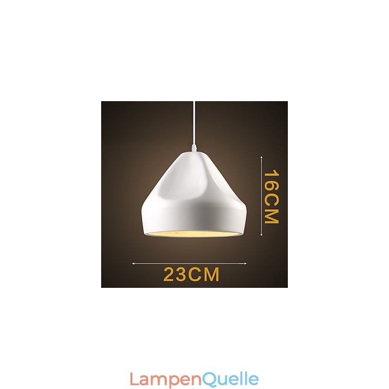 Vintage Retro Mini Stil Malerei Metall Pendelleuchte