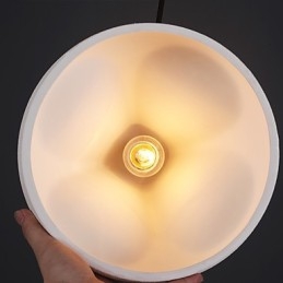 Vintage Retro Mini Stil Malerei Metall Pendelleuchte