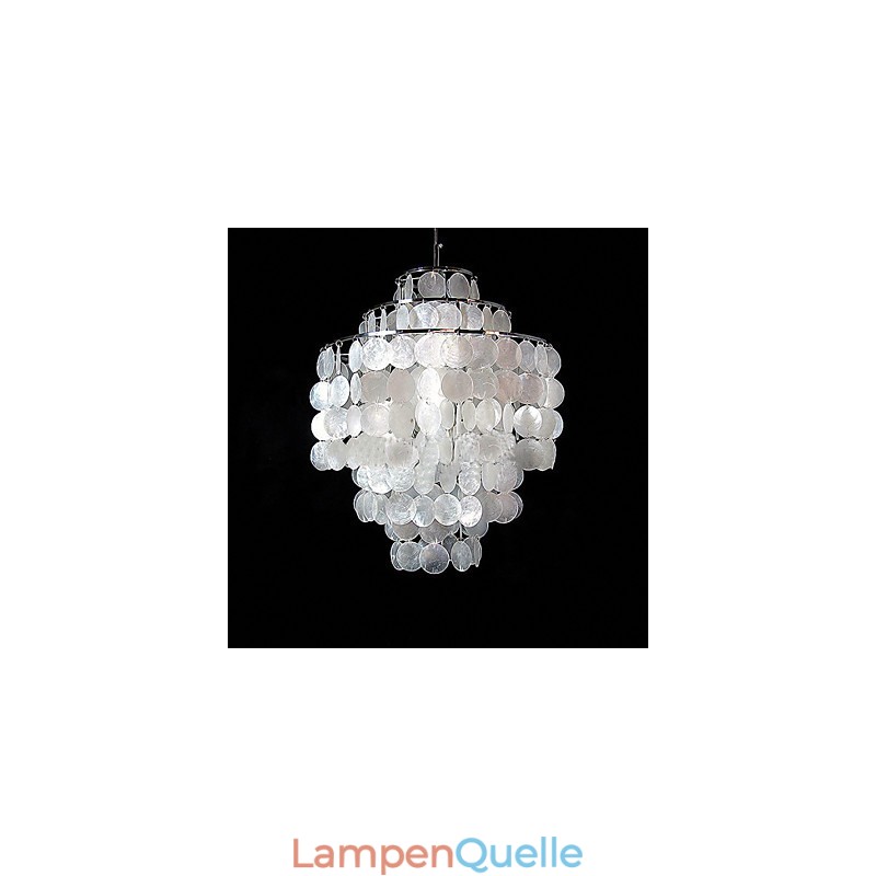LAMP Minimalistischer Muschel-Kronleuchter Den Kronleuchter