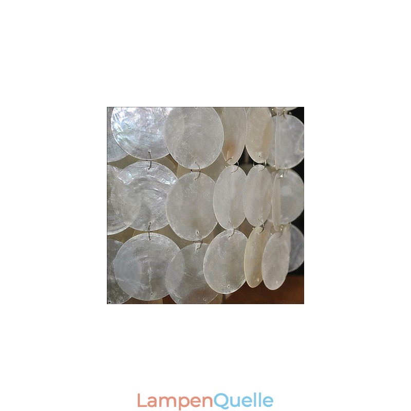 LAMP Minimalistischer Muschel-Kronleuchter Den Kronleuchter