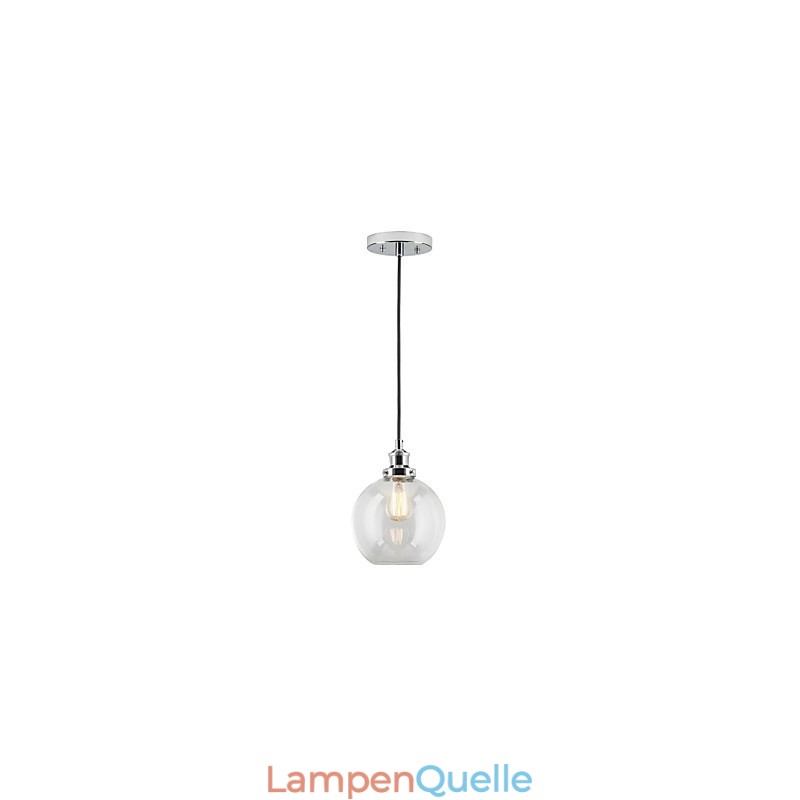 Traditionelle klassische Vintage Retro Country Globe Pendelleuchte