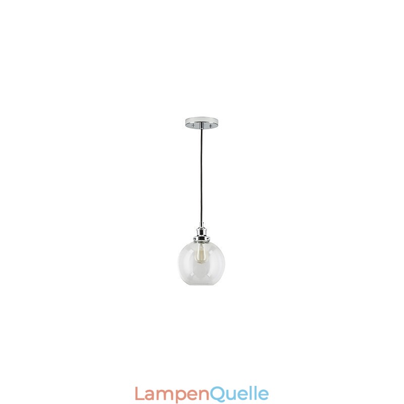 Traditionelle klassische Vintage Retro Country Globe Pendelleuchte