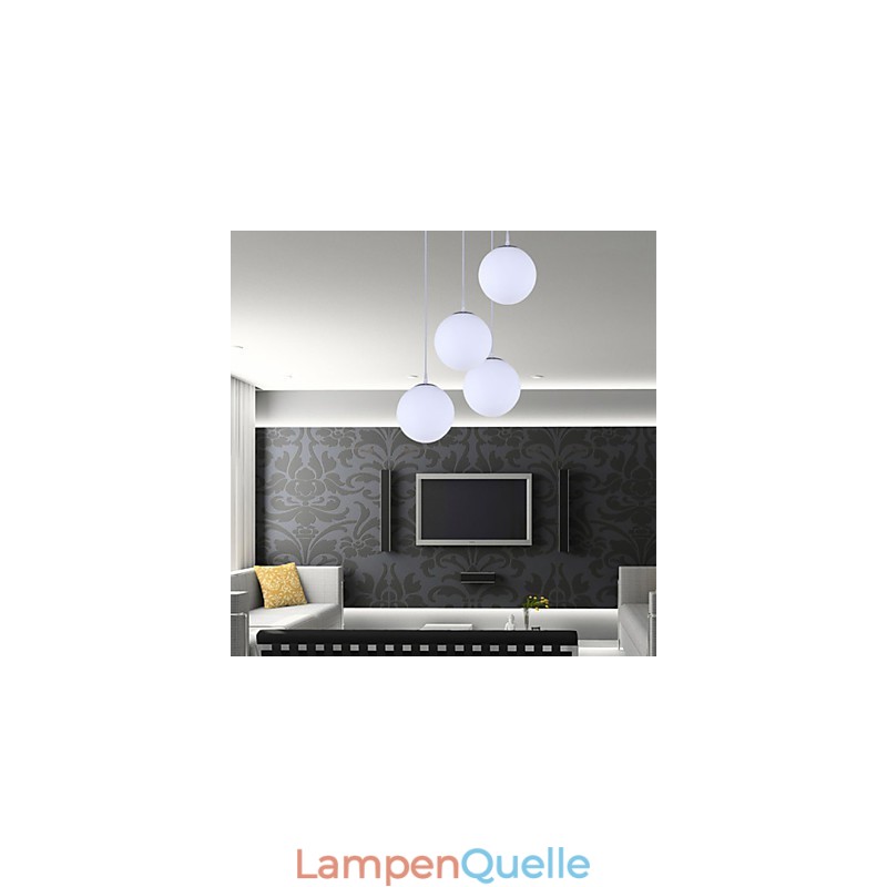 1 Lichter Moderne Glas Pendelleuchte