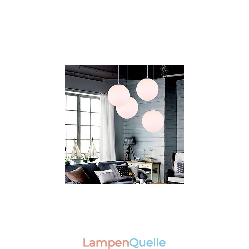 1 Lichter Moderne Glas Pendelleuchte