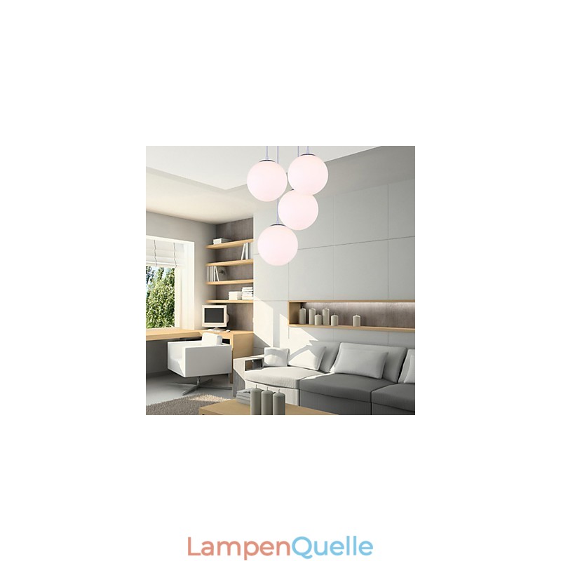 1 Lichter Moderne Glas Pendelleuchte
