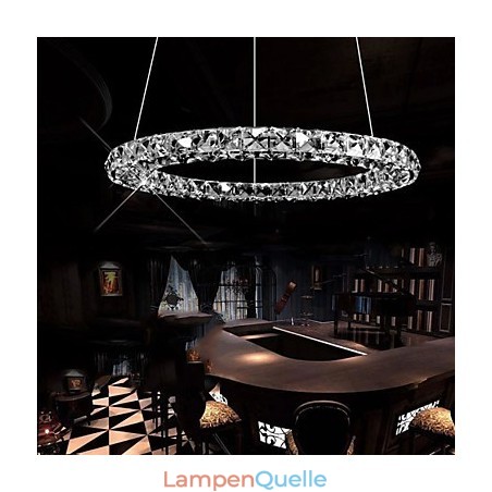 Kristall Pendelleuchte Moderne Einzel D40CM Drei Seiten K9 Kristall Innen Deckenleuchten Lampe Leuchten