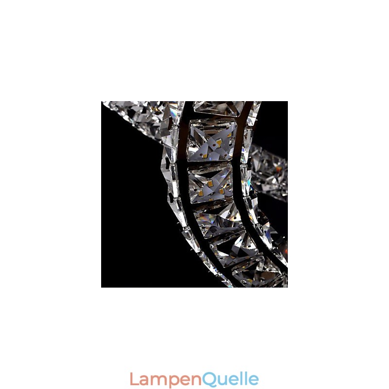Kristall Pendelleuchte Moderne Einzel D40CM Drei Seiten K9 Kristall Innen Deckenleuchten Lampe Leuchten