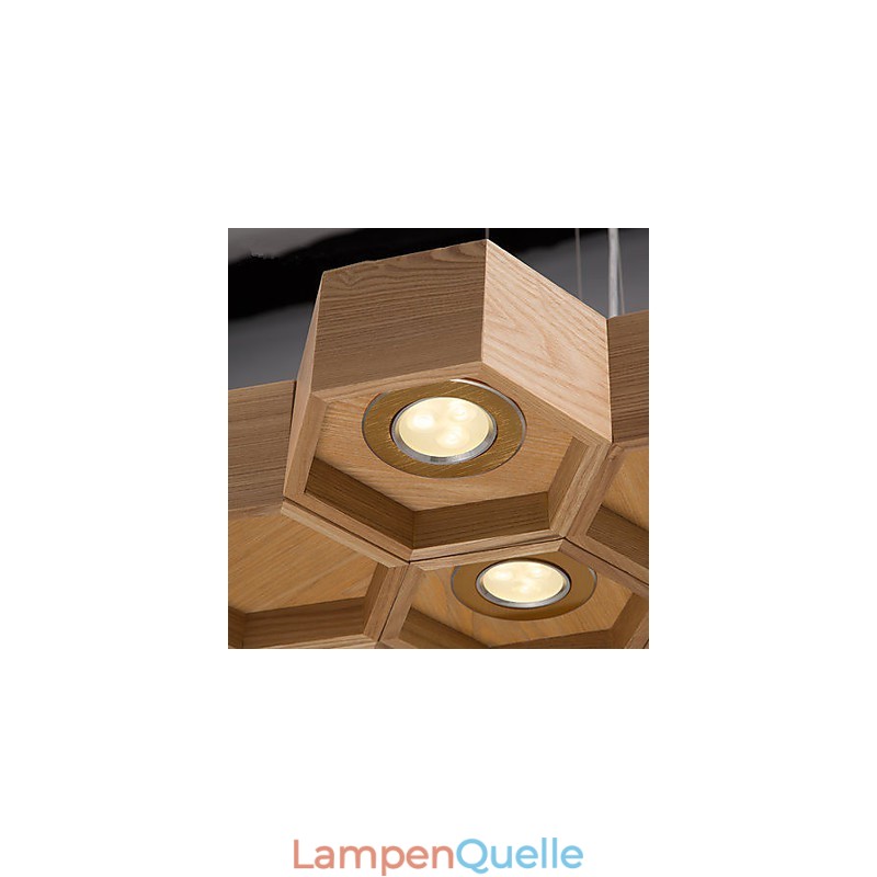Pendelleuchten Country Holz Bambus