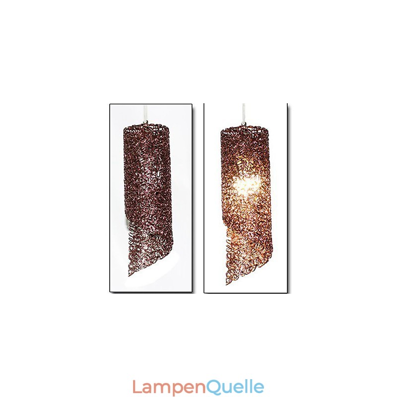 Kopf Zylindrischer runder langer Aluminiumzylinder Kreative Lampen