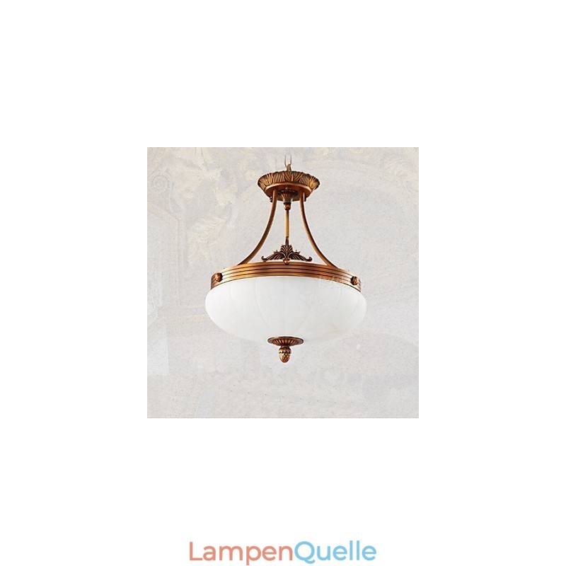 Europäische Marmorlampe Kupfer Kronleuchter Lichter