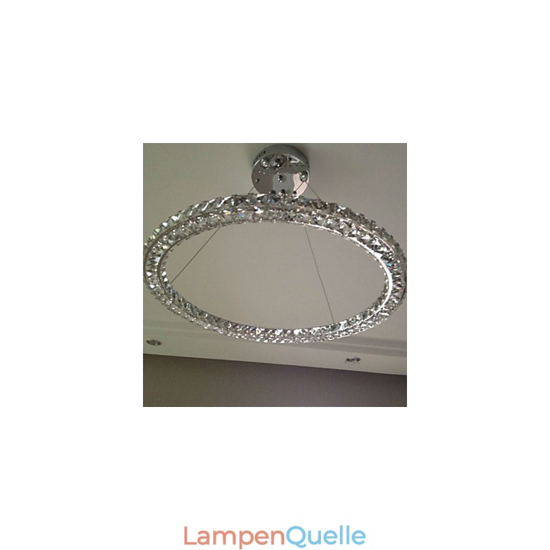 Kristall Pendelleuchte Moderne Einzel D40CM Drei Seiten K9 Kristall Innen Deckenleuchten Lampe Leuchten