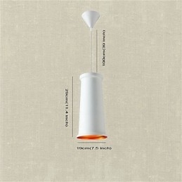 Klassische rustikale Pendelleuchte aus Metall im Mini-Stil im Vintage-Stil