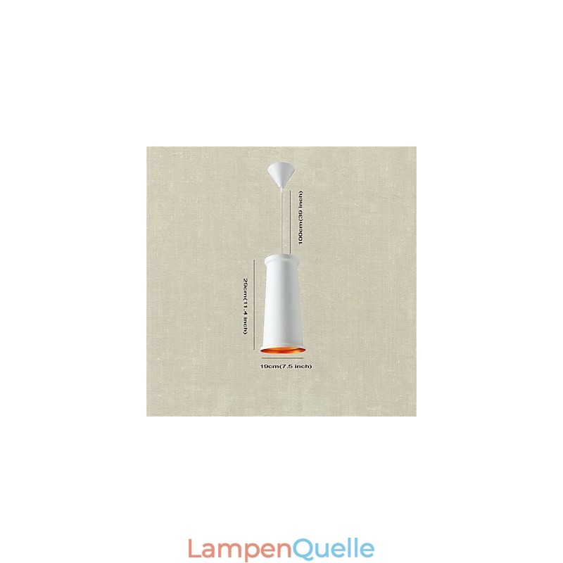 Klassische rustikale Pendelleuchte aus Metall im Mini-Stil im Vintage-Stil