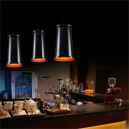 Klassische rustikale Pendelleuchte aus Metall im Mini-Stil im Vintage-Stil