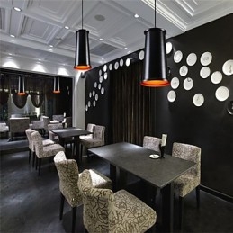 Klassische rustikale Pendelleuchte aus Metall im Mini-Stil im Vintage-Stil