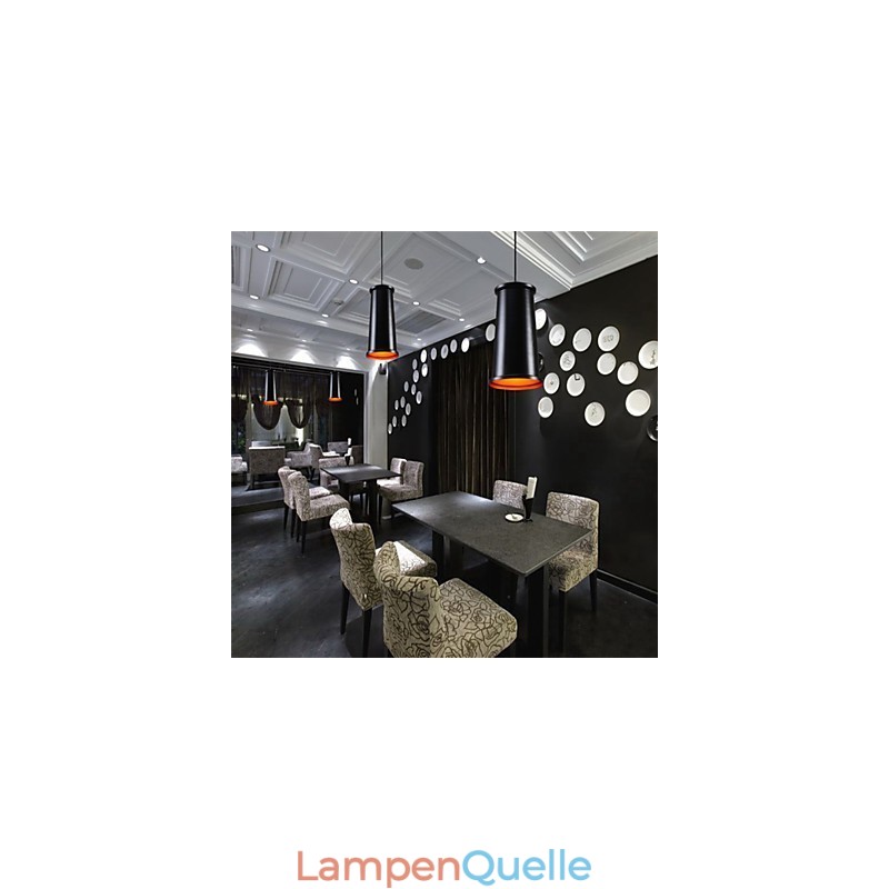 Klassische rustikale Pendelleuchte aus Metall im Mini-Stil im Vintage-Stil