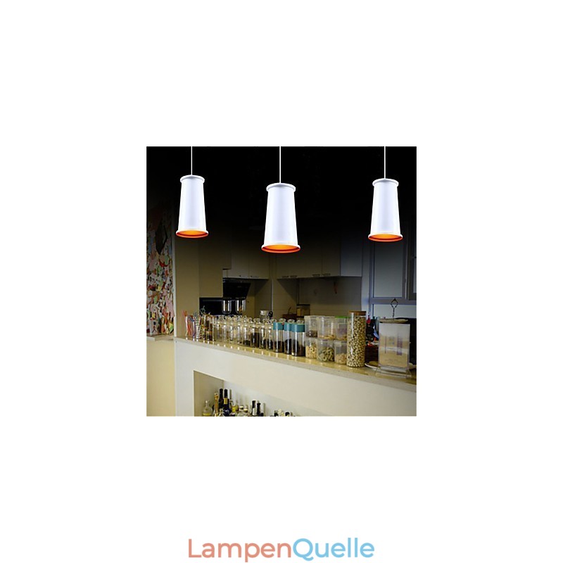 Klassische rustikale Pendelleuchte aus Metall im Mini-Stil im Vintage-Stil