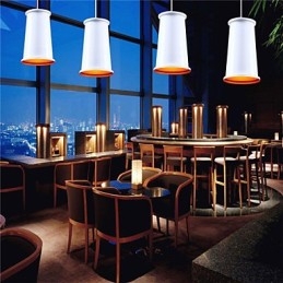 Klassische rustikale Pendelleuchte aus Metall im Mini-Stil im Vintage-Stil