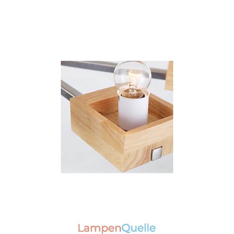 Pendelleuchten Country Holz Bambus