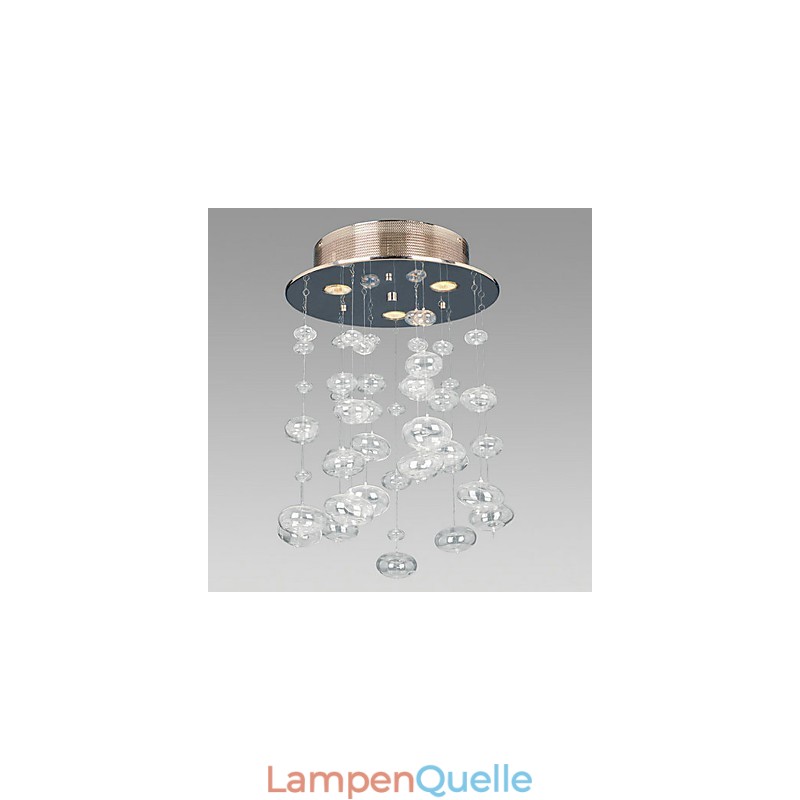 Halbbündige Montage mit 3 Lichtern