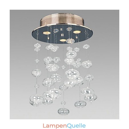 Halbbündige Montage mit 3 Lichtern