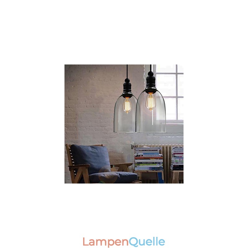 Traditionelle klassische Vintage-Retro-Landhaus-Pendelleuchte