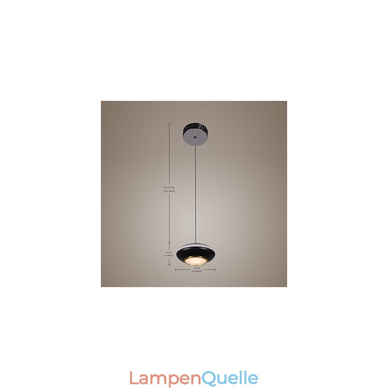 9W Moderne Fliegende Untertasse Design Hochwertige Pendelleuchte Cafe