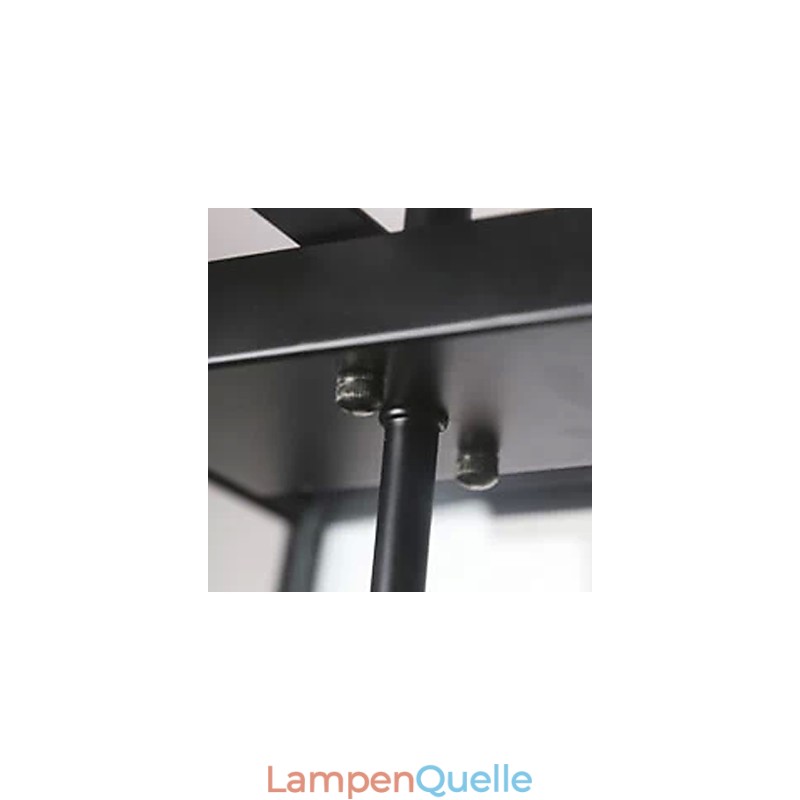 Kronleuchter aus galvanisiertem Metall im rustikalen Lodge-Mini-Stil