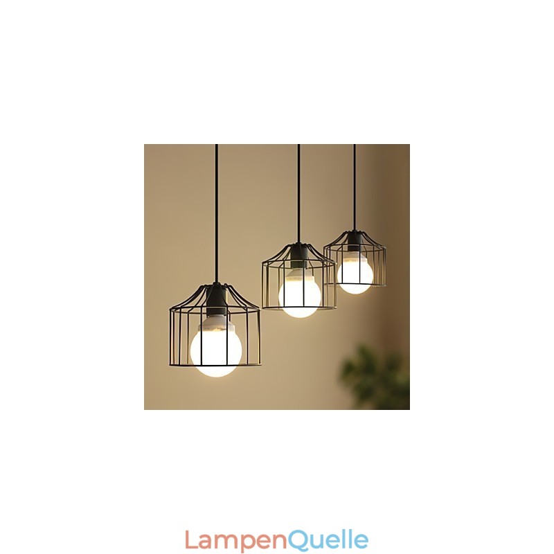 1 Lichter Country Metall Pendelleuchte