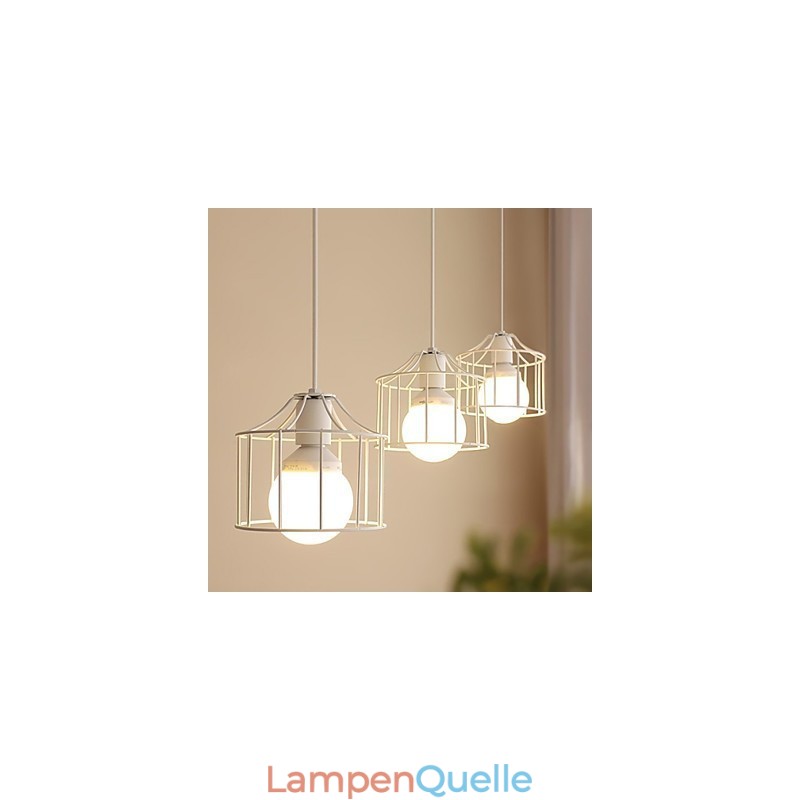 1 Lichter Country Metall Pendelleuchte