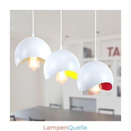 Moderne Pendelleuchte im zeitgenössischen Mini-Stil mit Gemälde Moderne Pendelleuchte im zeitgenössischen Mini-Stil mit Gemälde
