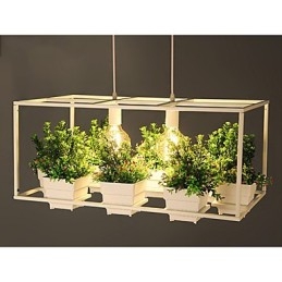 Moderne Pendelleuchte im zeitgenössischen dekorativen Design (ohne Pflanzen)