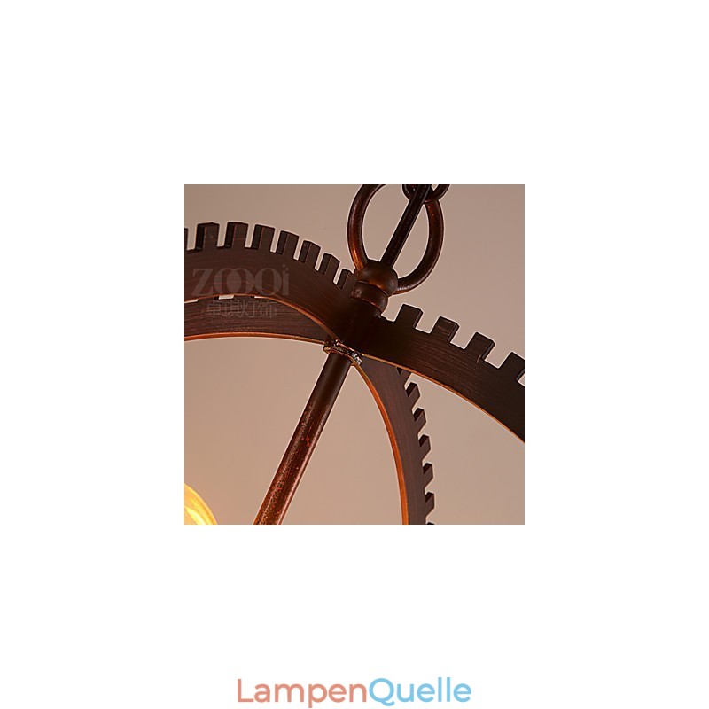 Kreative Retro Pendelleuchten Amerikanischen land schmiedeeisen Kronleuchter