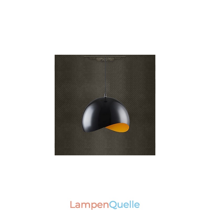 Retro-Hängelampe mit Apfel-Sockel