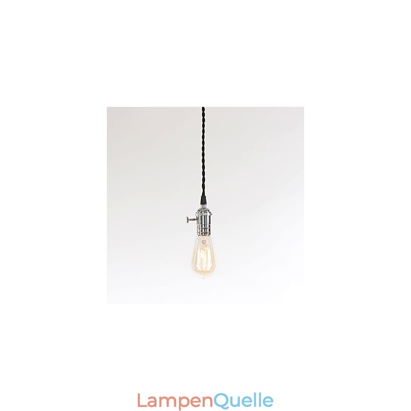 Traditionelle, klassische Pendelleuchte aus Metall im Mini-Stil im Vintage-Stil