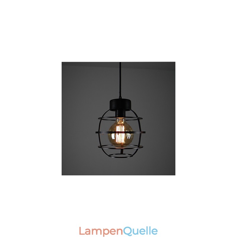 Retro Designer Metall Pendelleuchte