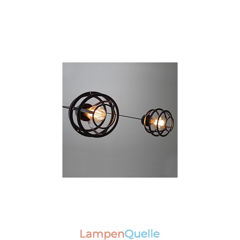 Retro Designer Metall Pendelleuchte