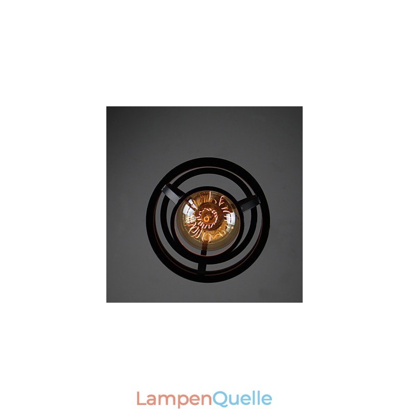 Retro Designer Metall Pendelleuchte