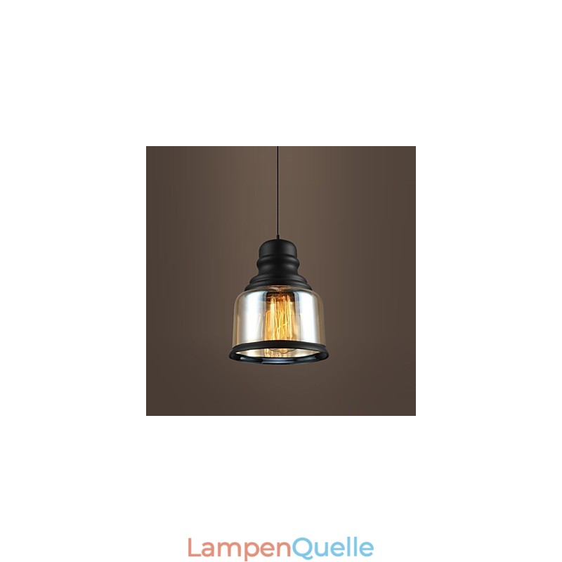 Retro Beleuchtung Loft Lichter Glas Pendelleuchte