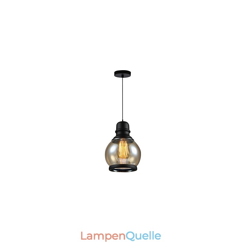 Retro Beleuchtung Loft Lichter Glas Pendelleuchte